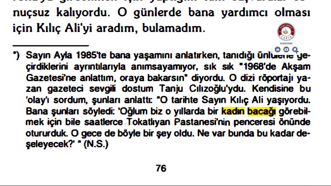 ÇOCUK TACİZCİSİ HAKİM_ ATATÜRK_ÜN SAĞ KOLU KILIÇ ALİ _ SAFİYE AYLA OLAYI GERÇEKLERİ BELGELERLE.