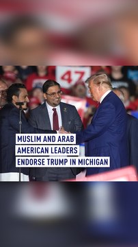 Muslim and Arab American leaders endorse Trump in Michigan