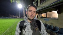 La réaction d'après-match de Rochefort-Tubize de Jonathan Hendrickx (Tubize)