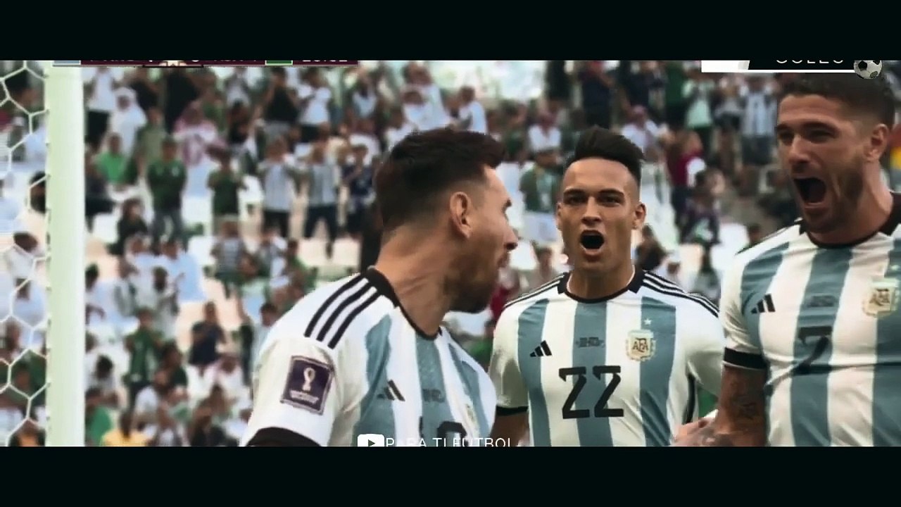 TROPEZÓN NO ES CAÍDA - Argentina vs Arabia Saudita - ¡Vamos Argentina! - Messi - QATAR 2022