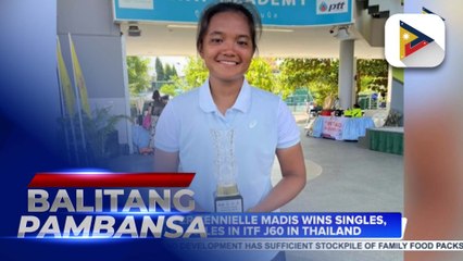 Tennis player Tennielle Madis wins singles, doubles titles in ITF J60 in Thailand