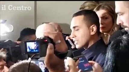 Il vicepremier Luigi Di Maio a Pescara