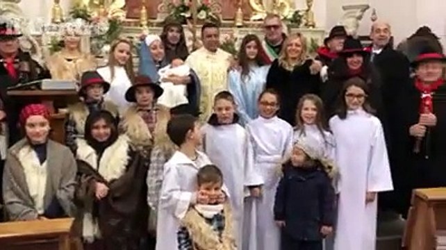 Presepe vivente, la presentazione dei personaggi