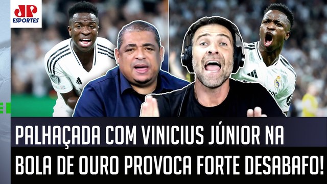 ISSO É SER BURRO! Eu NÃO ENTENDO como TEM GENTE que... Vinicius Jr e Bola de Ouro FERVEM DEBATE!
