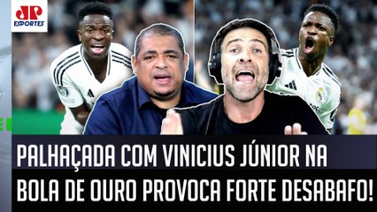"ISSO É SER BURRO! Eu NÃO ENTENDO como TEM GENTE que..." Vinicius Jr e Bola de Ouro FERVEM DEBATE!