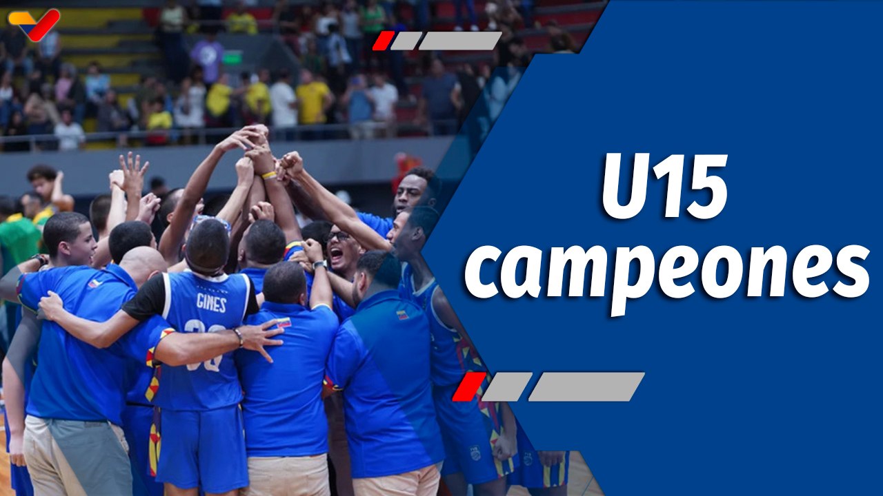 Deportes VTV | Venezuela Campeón en baloncesto U15 sudamericano, rumbo a la AmeriCup U16 2025