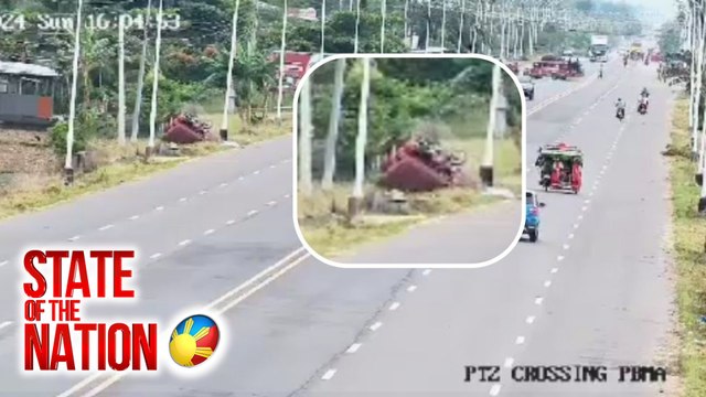 Tricycle, tumambling na parang laruan; driver, lasing umano | SONA