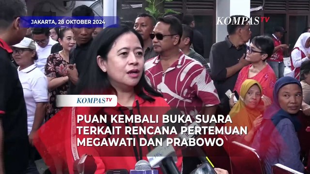 Puan Maharani Kembali Buka Suara Terkait Rencana Pertemuan Megawati dan Prabowo