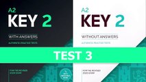 KET Listening - Cambridge A2 Key 2 Authentic Practice Test 3