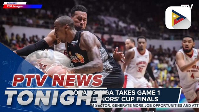 TNT Tropang Giga takes Game 1 of PBA Governors' Cup finals