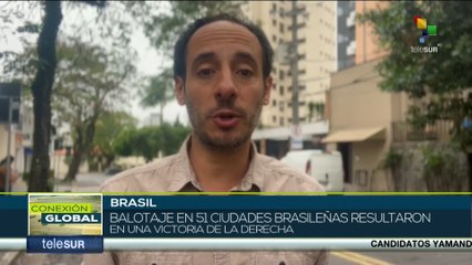 Balotaje en 51 ciudades brasileñas resultó con victoria de la derecha