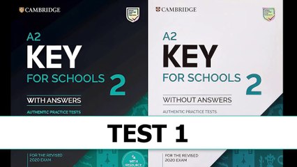 KET Listening - Cambridge A2 Key for Schools 2 Authentic Practice Test 1
