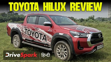 Toyota Hilux Hindi Review | Design | Features | Powertrain | Promeet Ghosh