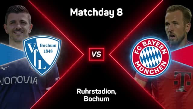 Bayern hit five against Bochum to top Bundesliga