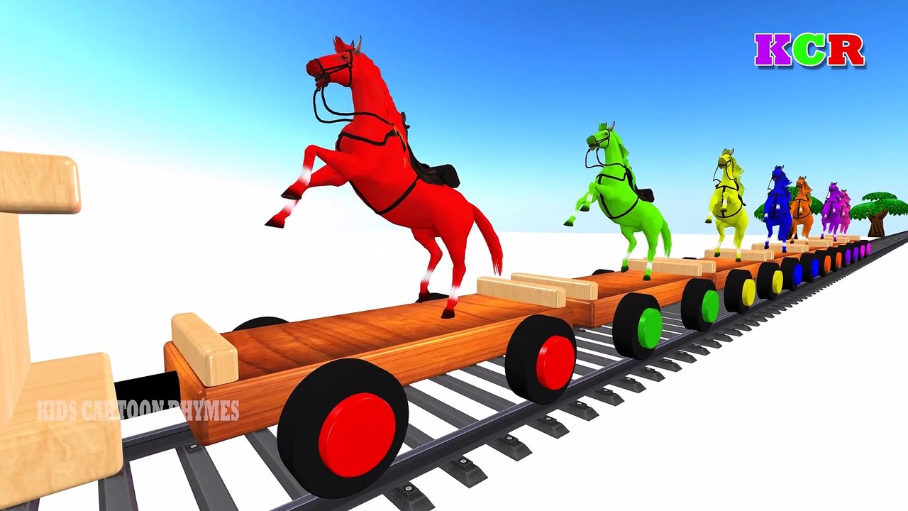 Horse colourful rhymns