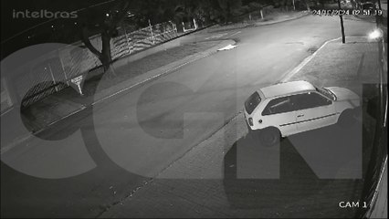 Cowboy do crime: homem é flagrado furtando Gol na Rua Natal