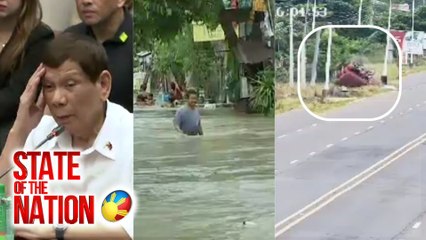 State of the Nation: (Part 1) LOOK: Tumambling na tricycle; Duterte drug war; Atbp.