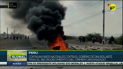 Conexión Global 28-10 Transportistas realizan paro nacional en Perú