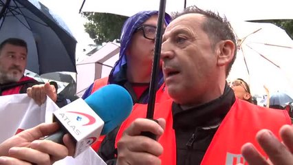 Huelga de conductores de autobuses: "Queremos jubilarnos a los 60 años"