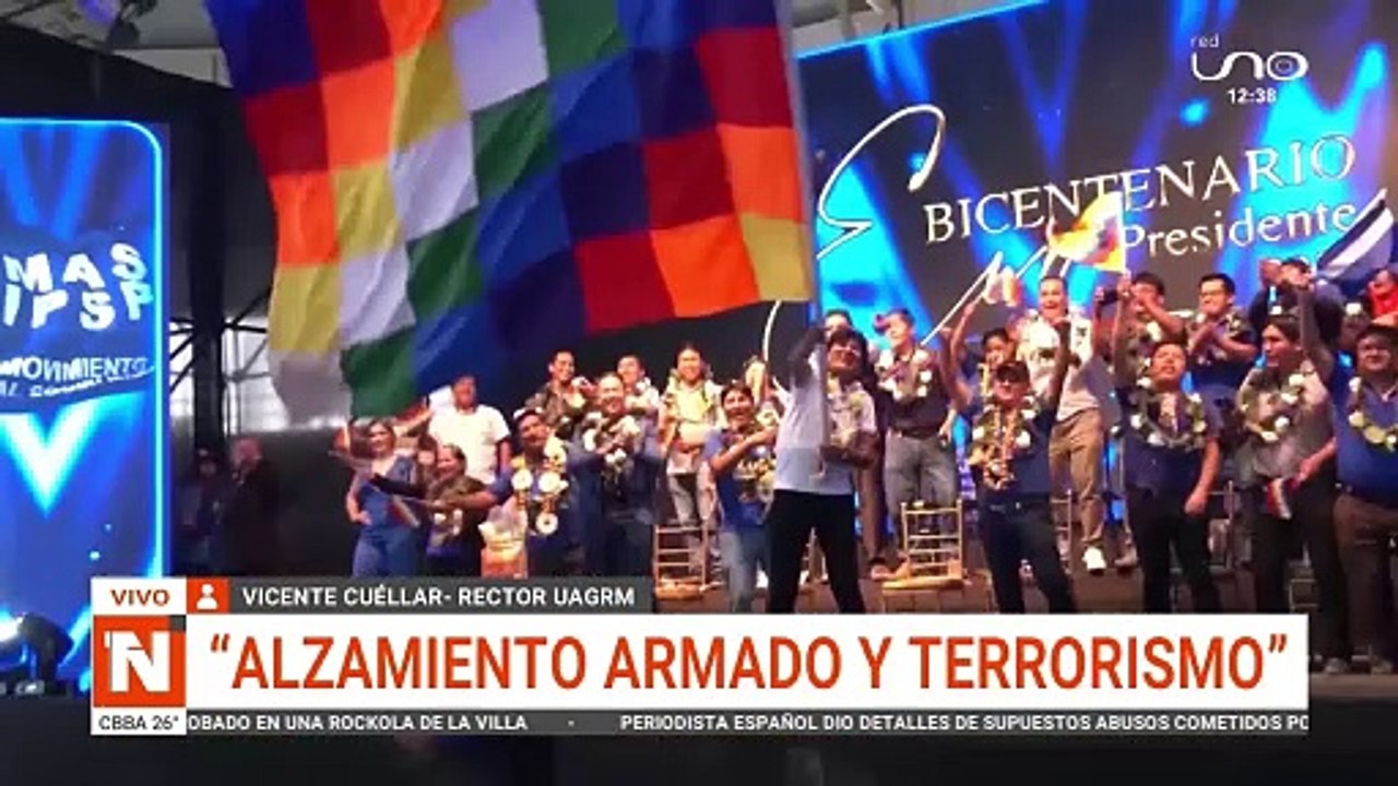 Vicente Cuéllar presenta denuncia contra Evo Morales