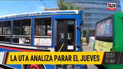 UTA analiza paro para el jueves 31, pero se desactiva conflicto del miércoles