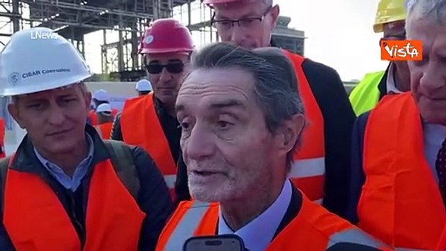 Fontana visita il cantiere della Citt? della Salute e della Ricerca: Sar? centro di qualit?