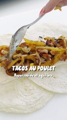  TACOS AU POULET MAISON 