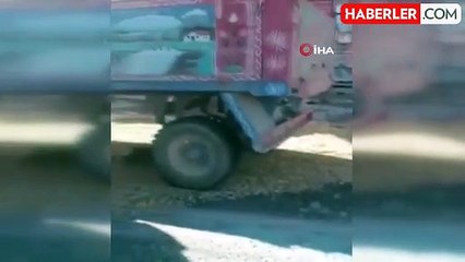 Nevşehir'de Traktör Kazası: İki Minibüse Çarparak Devrildi