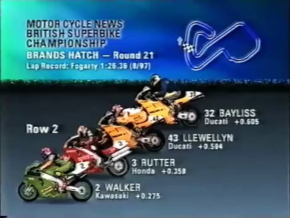 BSB 1998 British Superbike - Brands Hatch - Race 1