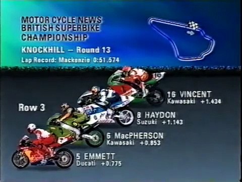BSB 1998 British Superbike - Knockhill - Race 1