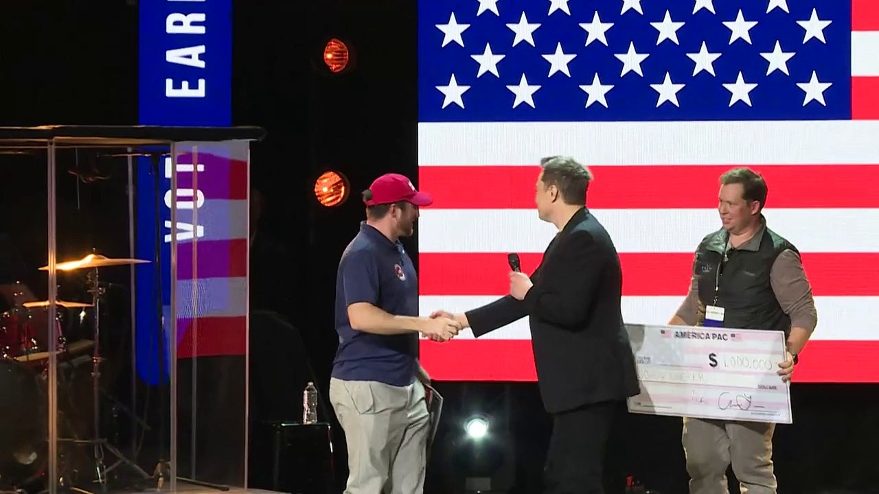 Millionen-Lotterie für Trump: Elon Musk verklagt