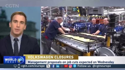 VW plans factory closures and layoffs amid stiff competition from Asia