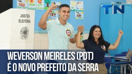 Weverson Meireles (PDT) é o novo prefeito da Serra