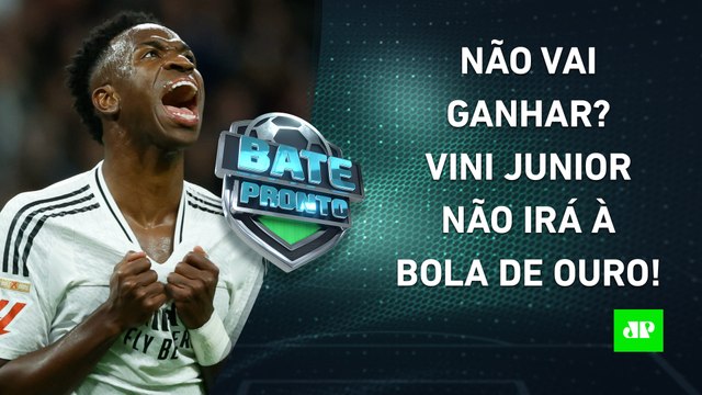 INACREDITÁVEL! Vinicius Júnior NÃO VAI à Bola de Ouro após saber de PRÊMIO a Rodri! | BATE-PRONTO