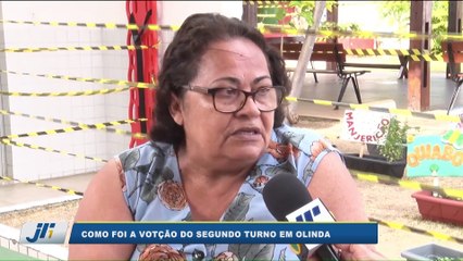 Como foi a votação do segundo turno em Olinda
