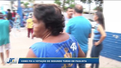 Como foi a votação do segundo turno em Paulista