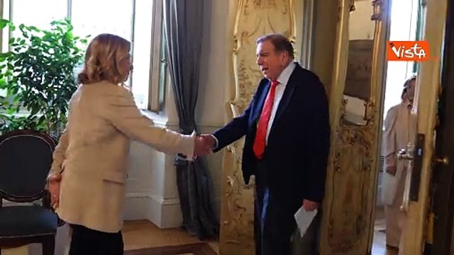 Meloni riceve Edmundo Gonz?lez Urrutia, capo opposizione Venezuela, vincitore Premio Sakharov