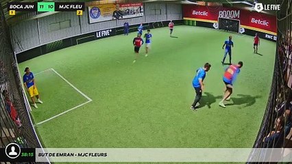 But de Emran - Mjc Fleurs