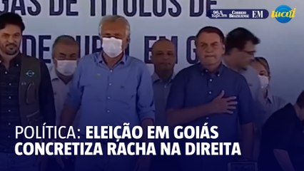 Eleição em Goiânia decretou o racha entre Caiado e Bolsonaro