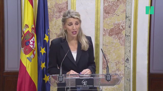 Yolanda Díaz: Errejón me reconoció actitudes machistas y vejatorias contra las mujeres .