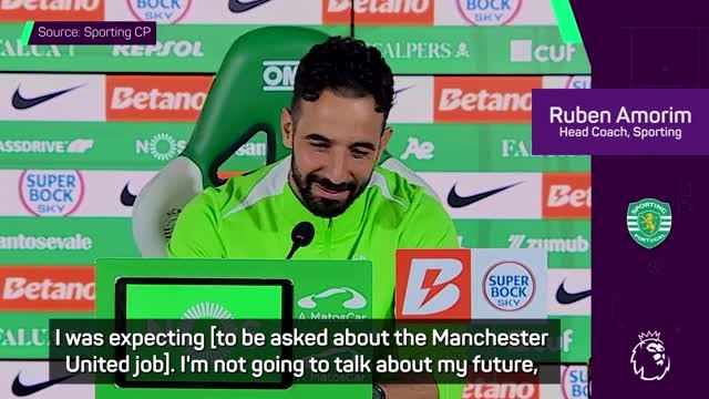 Amorim reacts to reported links to the Manchester United job