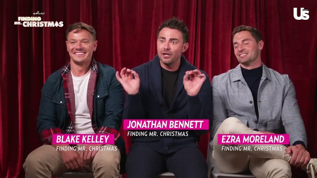 Jonathan Bennett Breaks Down ‘Finding Mr. Christmas’ Challenges, Including a Meet-Cute Game