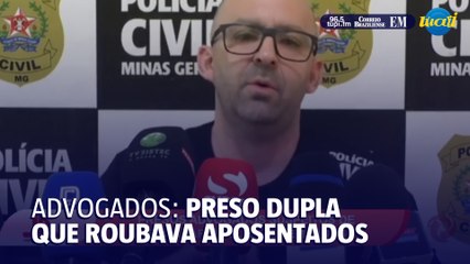 Advogados que roubavam aposentados são presos