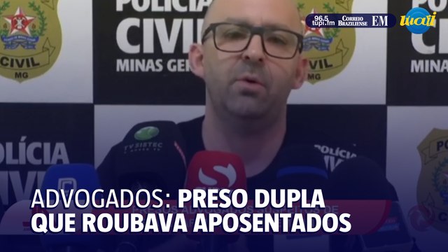 Advogados que roubavam aposentados são presos