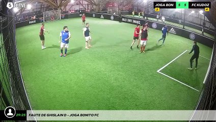 Faute de Ghislain D - Joga Bonito Fc