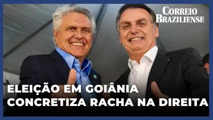 Eleição em Goiânia decretou o racha entre Caiado e Bolsonaro