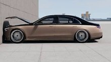 Mercedes-Maybach S-Class Crash Test - BeamNG.Drive #shorts 2024