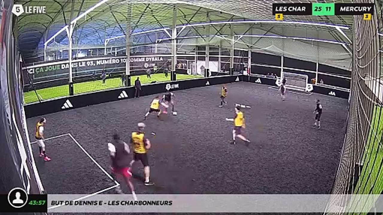 But de Dennis E - Les Charbonneurs
