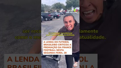 Marta desabafa sobre possível derrota de Vini Jr na Bola de Ouro: ‘Esperei o ano inteiro’