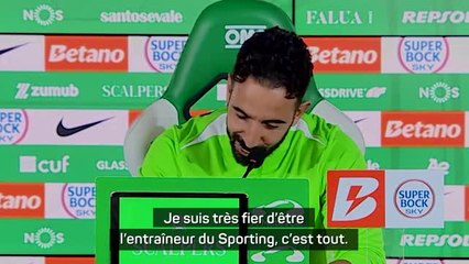 Download Video: Sporting - Amorim réagit aux rumeurs l'envoyant à Manchester United